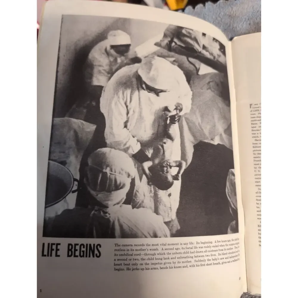 LIFE Magazine November 23, 1936, Vol. 1, No. 1 - Salesman Size